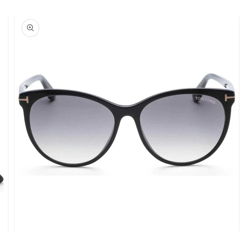 Tom Ford Sunglasses Cat Eye Maxim Womens Black  FT0787-01B-59 Made in Italy